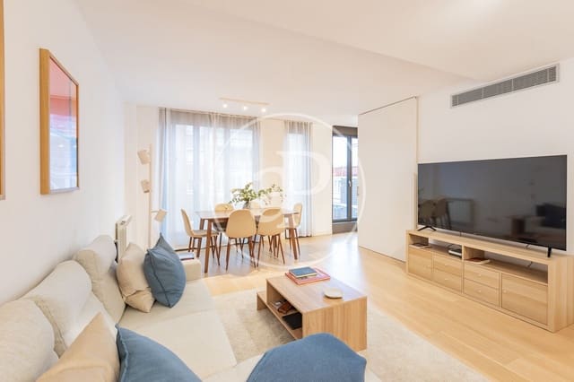 2 slaapkamer Penthouse te huur in Vallehermoso, Madrid stad met zwembad - € 3.800 (Ref: 9586518)