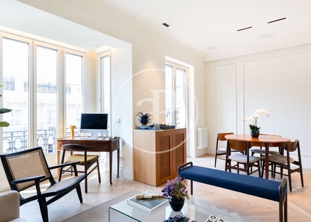 Appartement de 3 chambres à louer à Recoletos, Madrid ville - 7 350 € (Ref: 9596148)