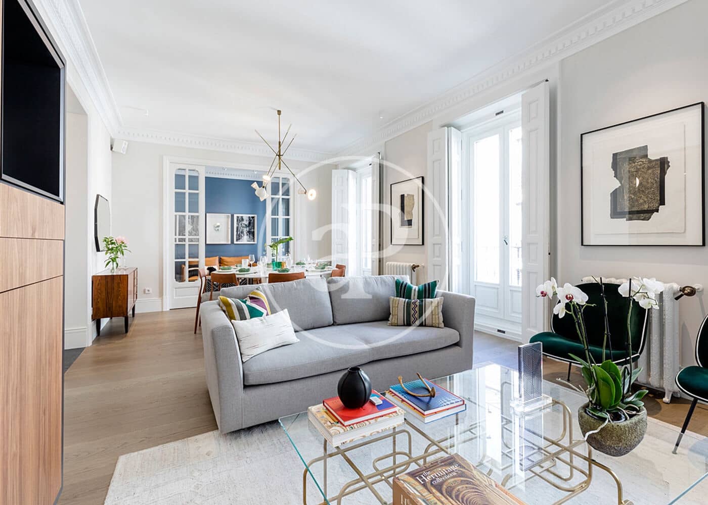 Appartement de 3 chambres à louer à Madrid ville - 11 000 € (Ref: 9596150)