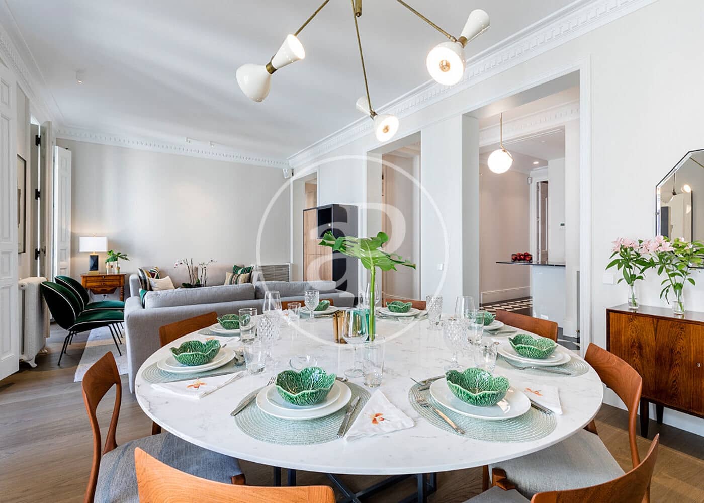 Appartement de 3 chambres à louer à Madrid ville - 11 000 € (Ref: 9596150)