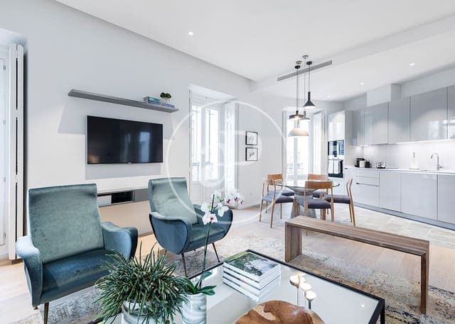 2 slaapkamer Appartement te huur in Justicia, Madrid stad - € 6.300 (Ref: 9596151)