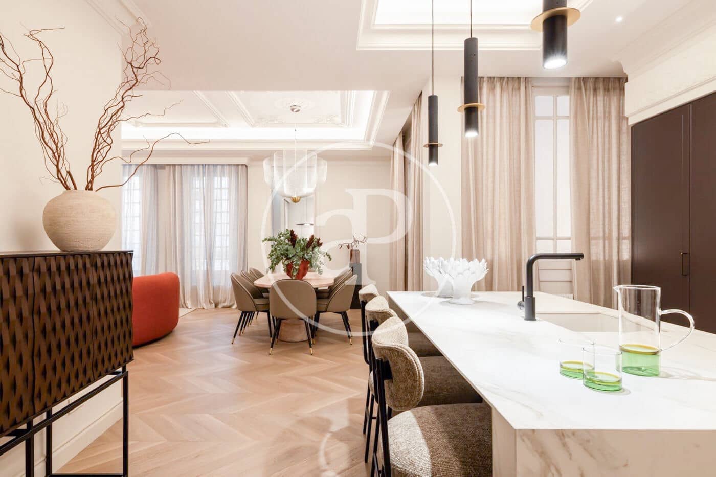 Appartement de 5 chambres à louer à Madrid ville - 18 000 € (Ref: 9596152)