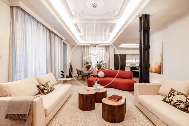 Appartement de 5 chambres à louer à Castellana, Madrid ville - 18 000 € (Ref: 9596152)