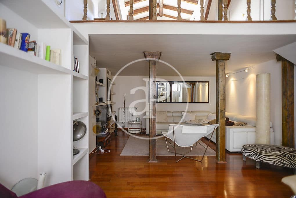 1 soveværelse Penthouse til leje i Madrid by - € 1.700 (Ref: 9599556)