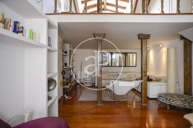 1 soveværelse Penthouse til leje i Palacio, Madrid by - € 1.700 (Ref: 9599556)