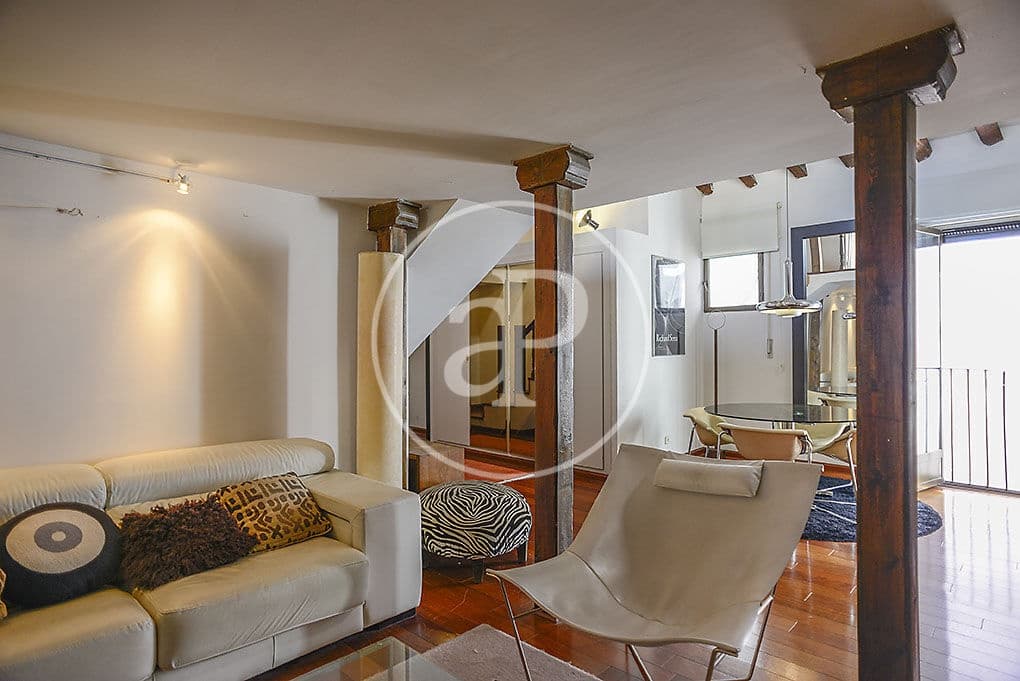 1 soveværelse Penthouse til leje i Madrid by - € 1.700 (Ref: 9599556)