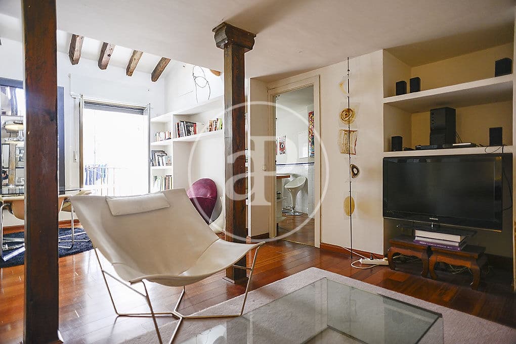 1 soveværelse Penthouse til leje i Madrid by - € 1.700 (Ref: 9599556)