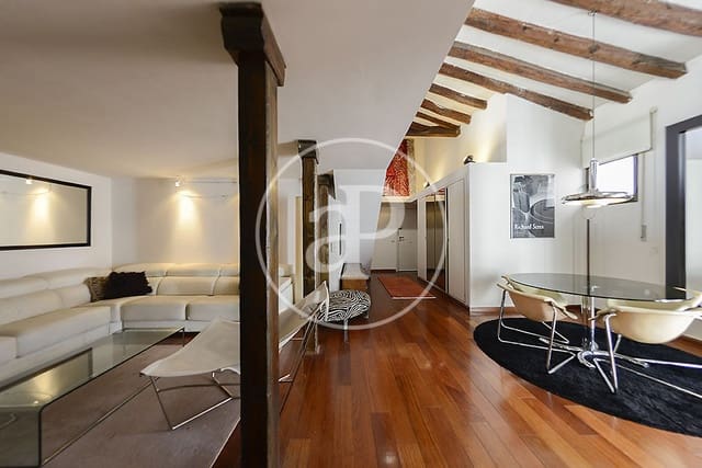 1 soveværelse Penthouse til leje i Palacio, Madrid by - € 1.700 (Ref: 9599556)