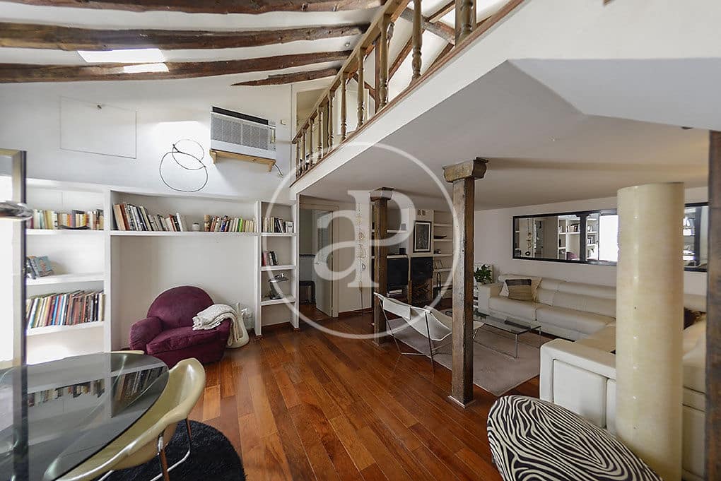 1 soveværelse Penthouse til leje i Madrid by - € 1.700 (Ref: 9599556)