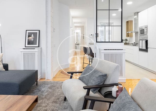 3 slaapkamer Appartement te huur in Goya, Madrid stad - € 5.400 (Ref: 9599558)