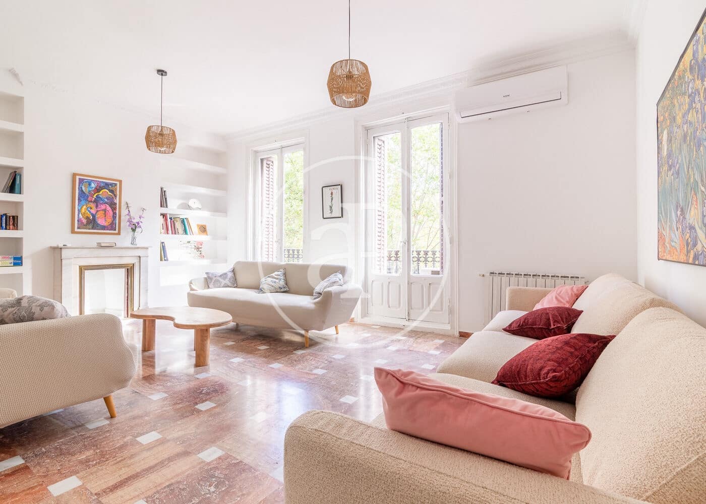 3 sovrum Lägenhet att hyra i Madrid stad - 4 300 € (Ref: 9608084)