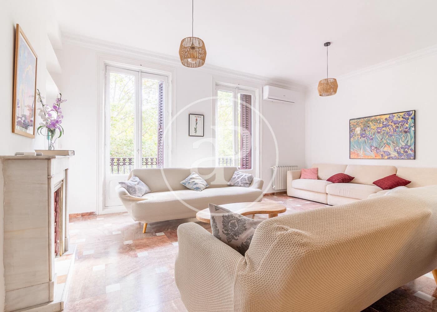 3 sovrum Lägenhet att hyra i Madrid stad - 4 300 € (Ref: 9608084)