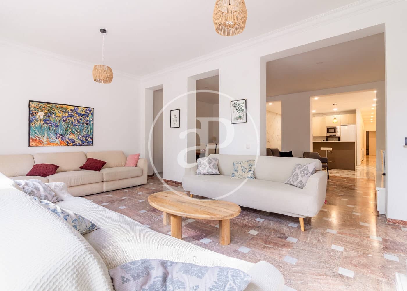 3 sovrum Lägenhet att hyra i Madrid stad - 4 300 € (Ref: 9608084)