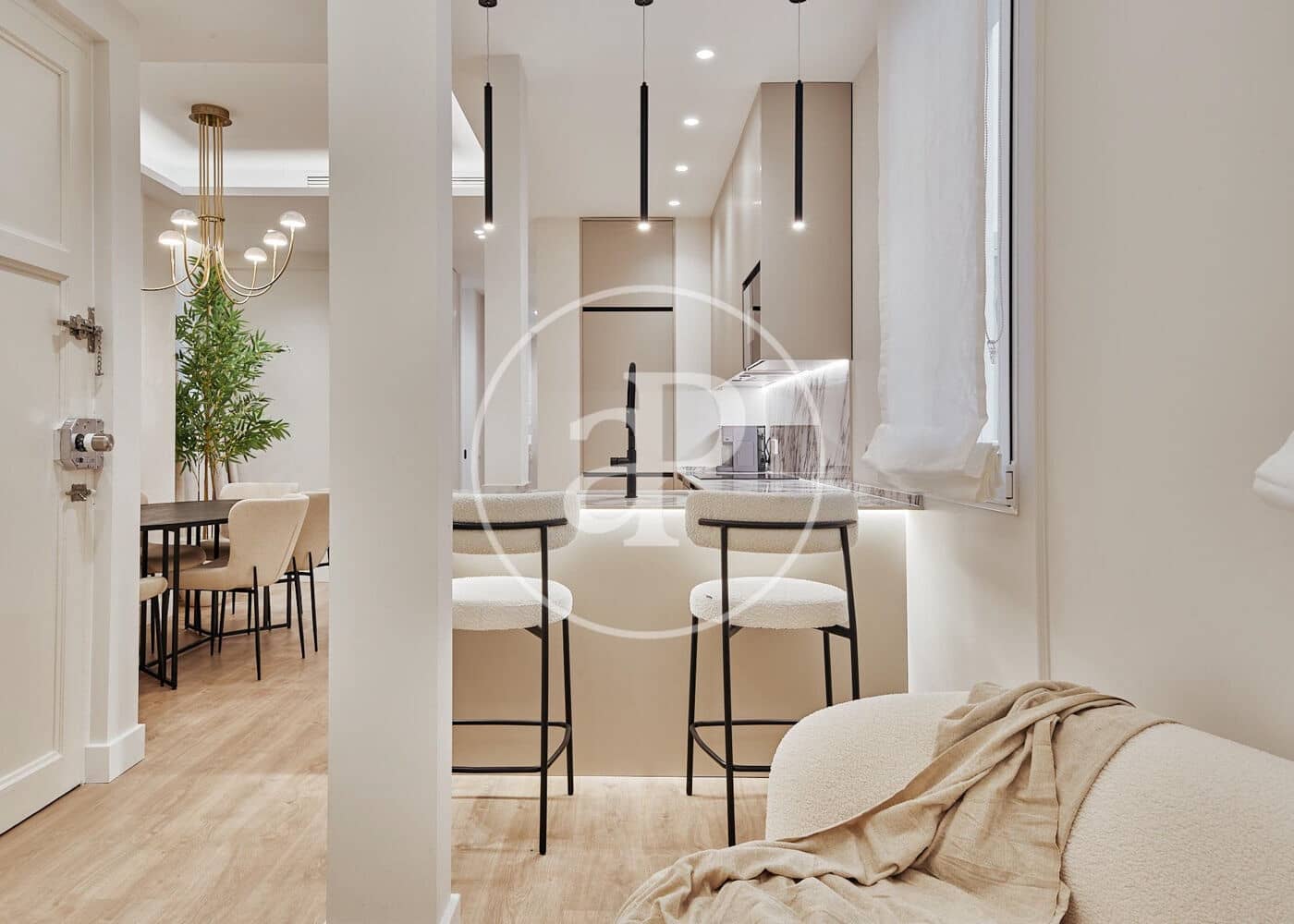 2 soveværelse Lejlighed til salg i Madrid by - € 1.099.000 (Ref: 9608090)