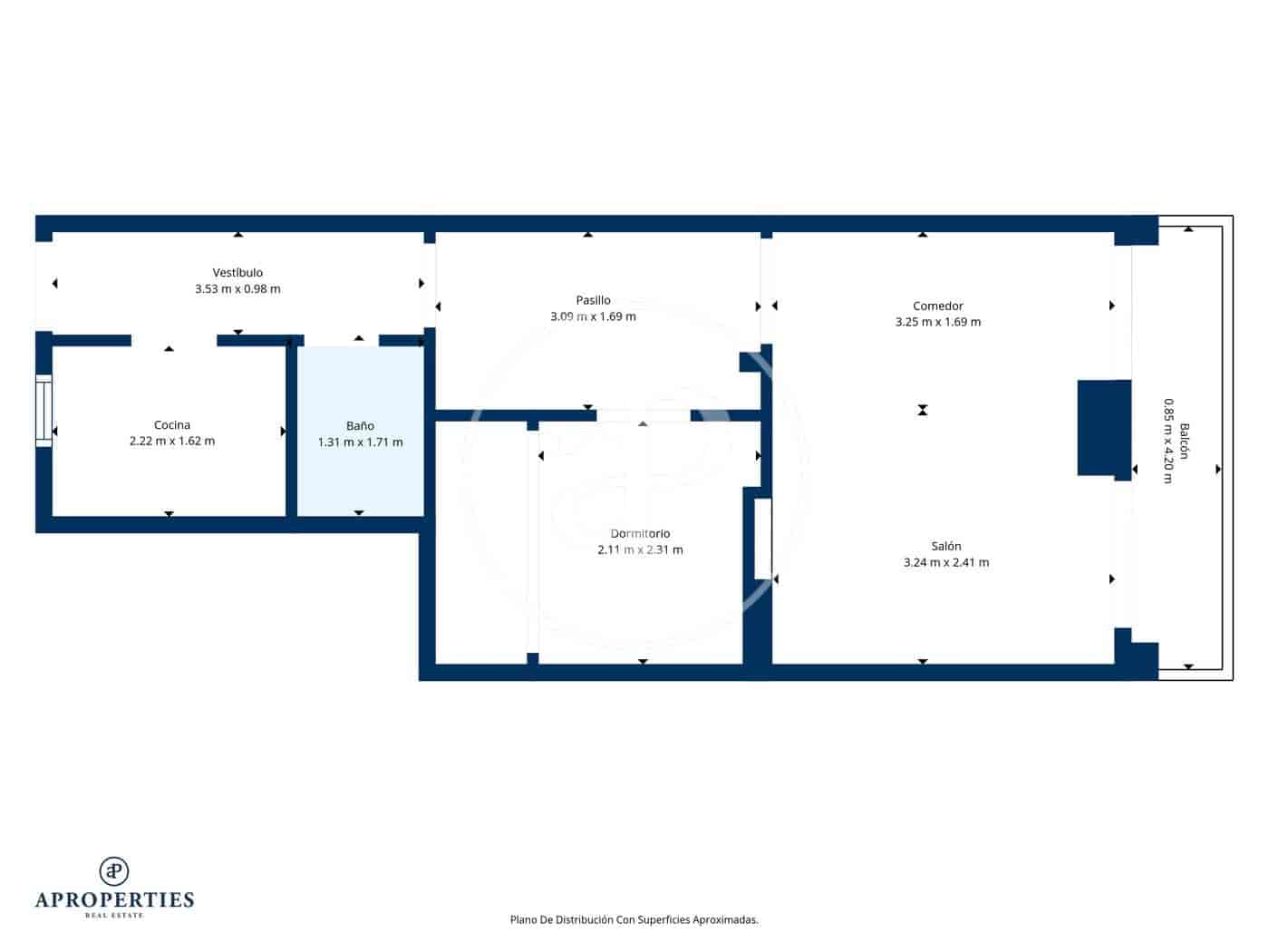 1 quarto Apartamento para venda em Madrid cidade - 520 000 € (Ref: 9616156)