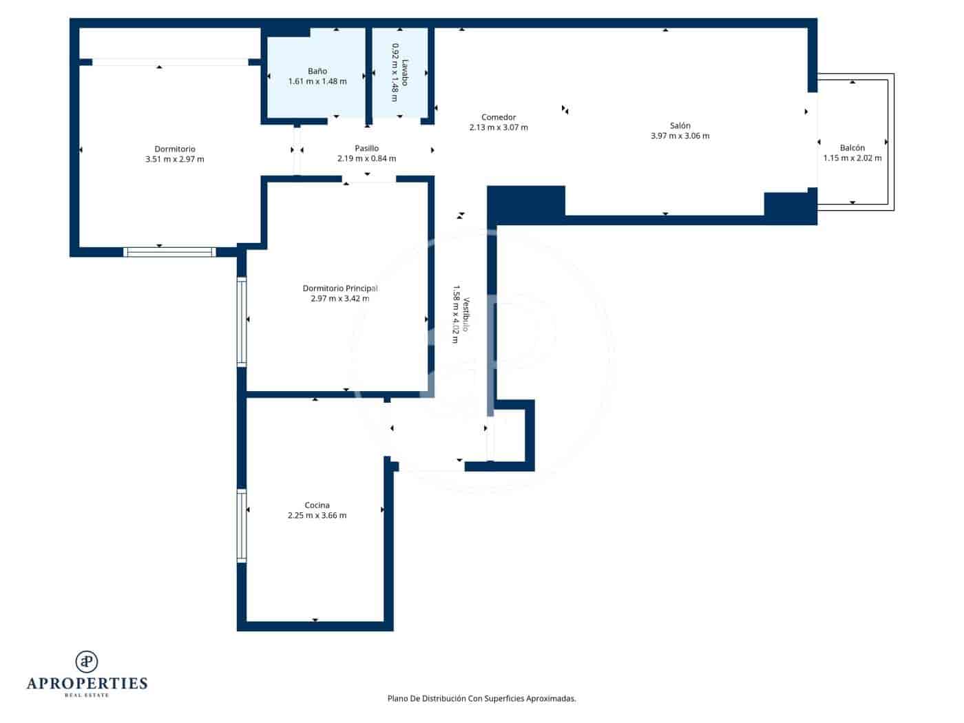 Apartamento de 2 habitaciones en Madrid ciudad en alquiler - 1.900 € (Ref: 9616159)