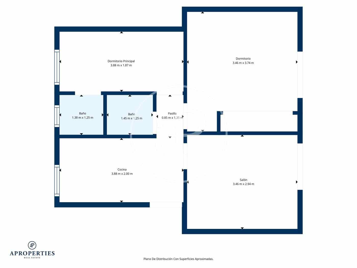 2 soverom Leilighet til salgs i Madrid by - € 620 000 (Ref: 9619590)
