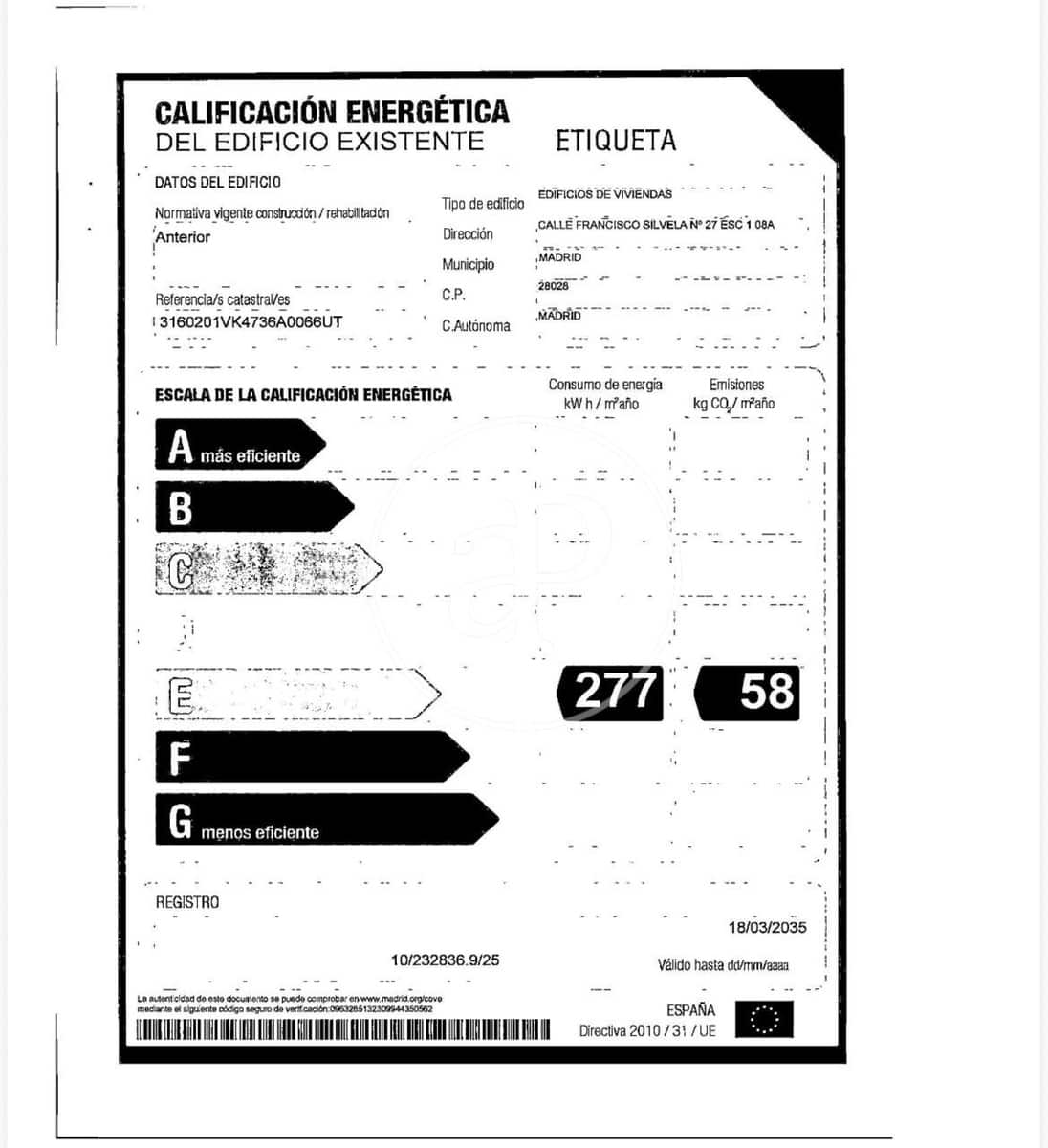 2 soverom Leilighet til salgs i Madrid by - € 930 000 (Ref: 9627567)