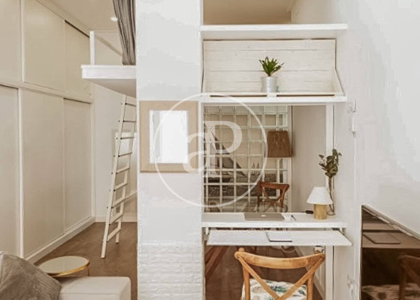 1 soveværelse Lejlighed til leje i Madrid by - € 1.500 (Ref: 9627569)