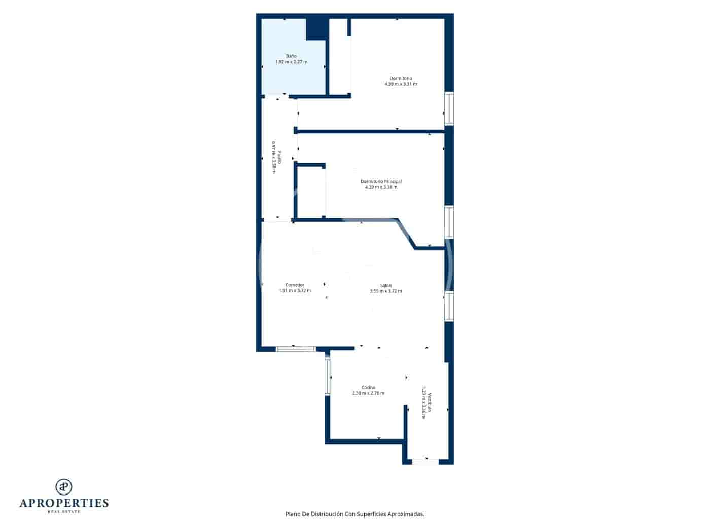2 makuuhuone Huoneisto vuokrattavana paikassa Madrid kaupunki - 3 800 € (Ref: 9627573)