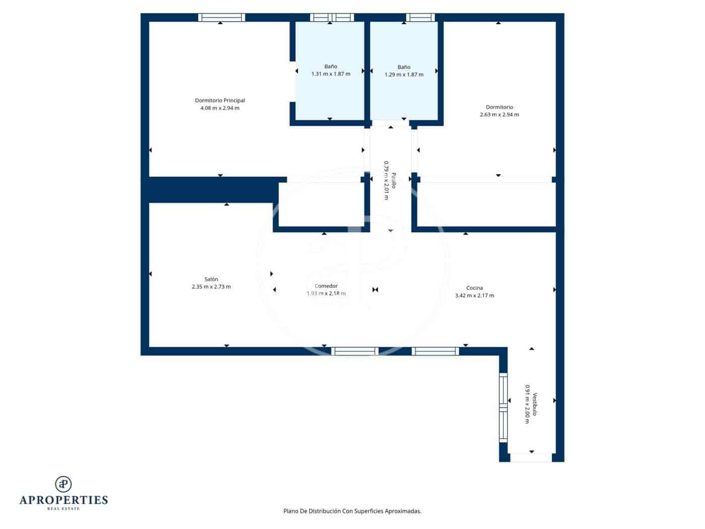 2 sovrum Lägenhet till salu i Madrid stad - 890 000 € (Ref: 9634590)