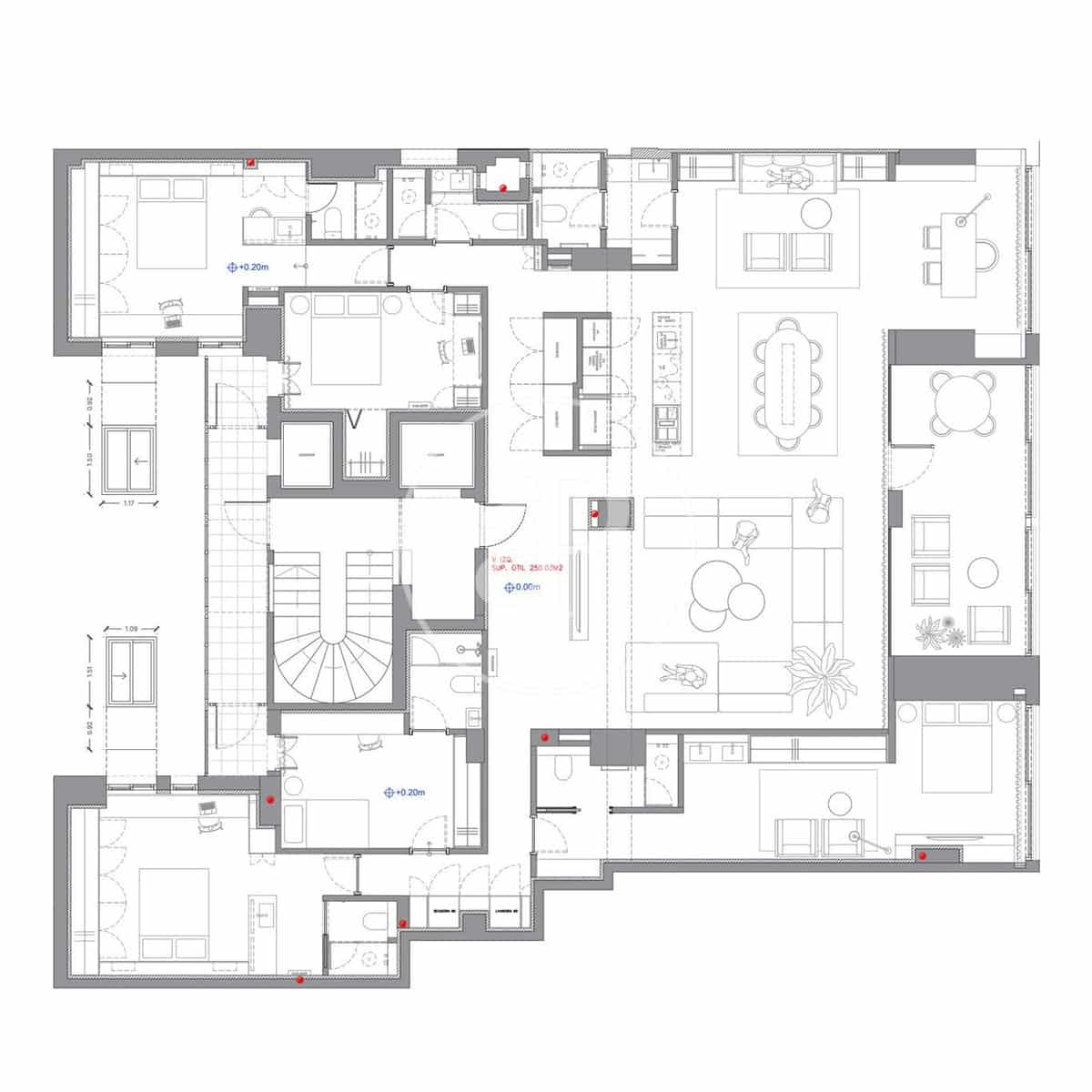 4 bedroom Apartment for sale in Madrid city - € 3,700,000 (Ref: 9645038)