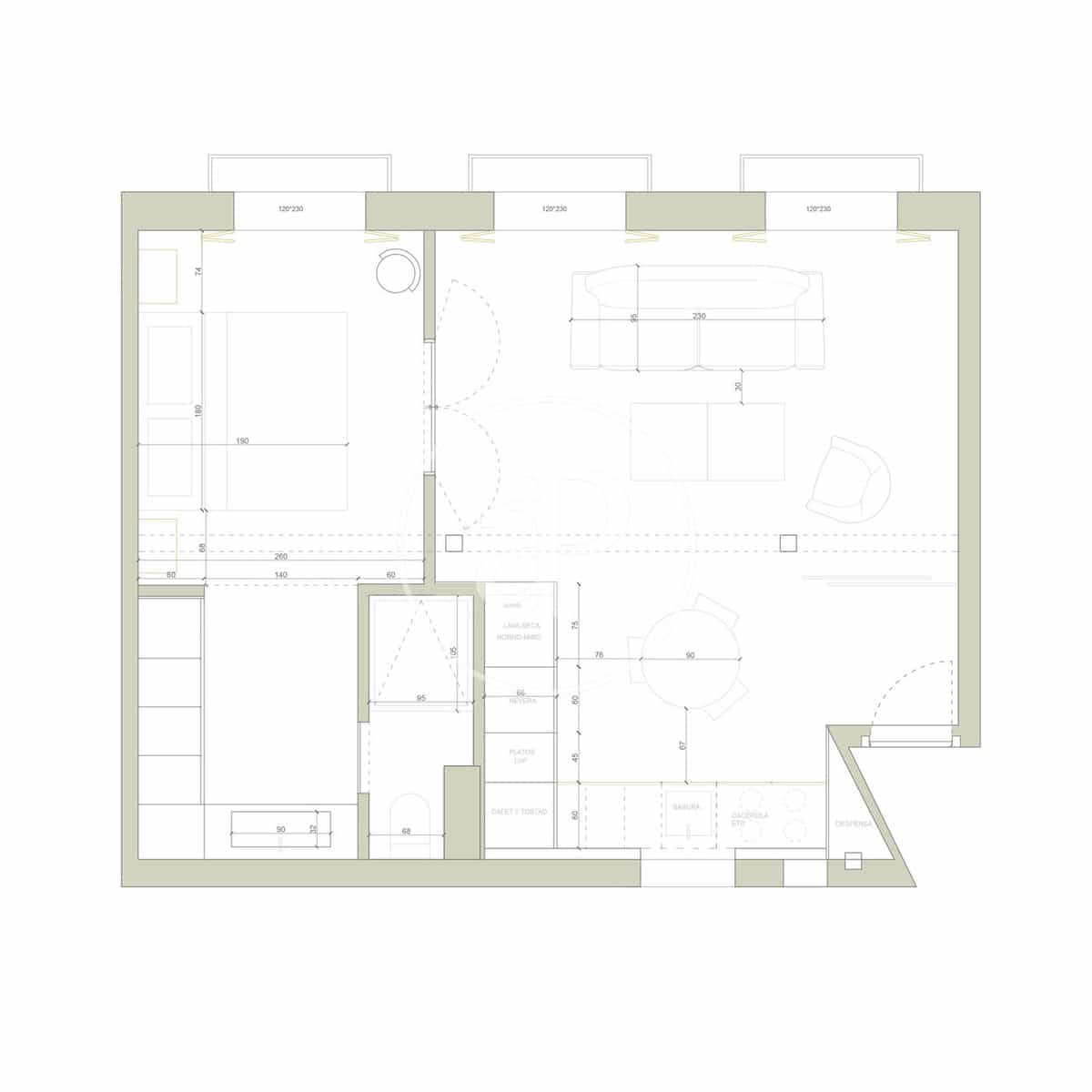 Apartamento de 1 habitación en Madrid ciudad en venta - 560.000 € (Ref: 9648130)