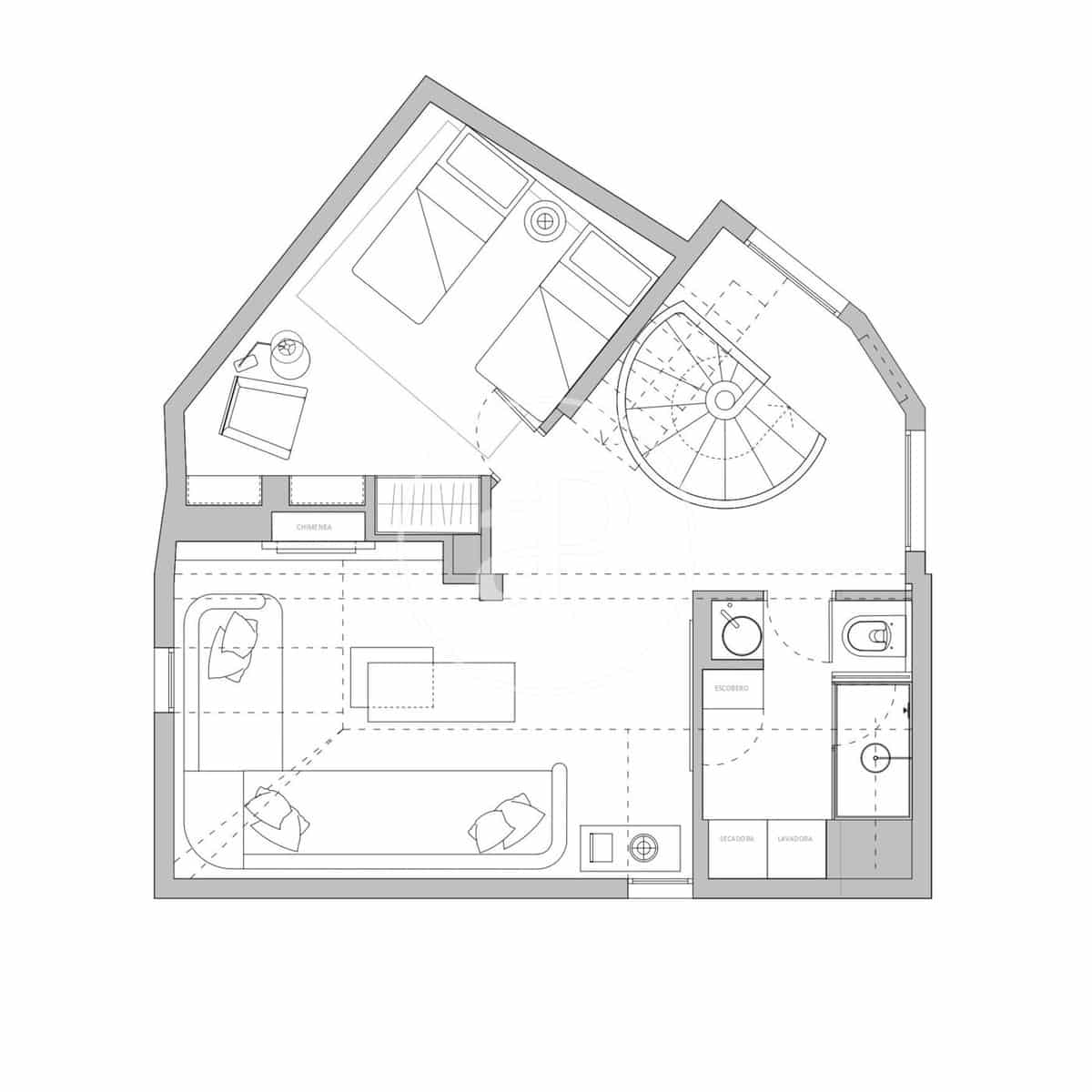 5 camera da letto Attico in vendita in Madrid citta - 4.570.000 € (Rif: 9648133)