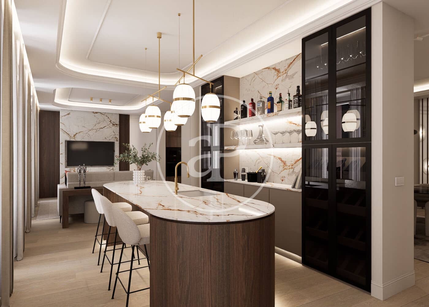 5 quarto Apartamento para venda em Madrid cidade - 6 559 000 € (Ref: 9648134)