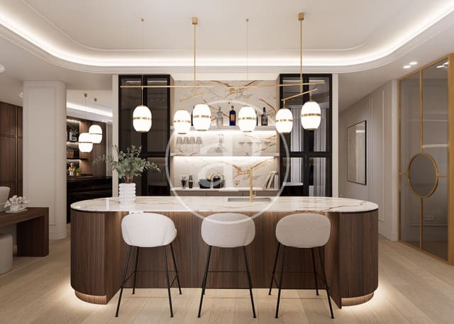 5 quarto Apartamento para venda em Justicia, Madrid cidade - 6 559 000 € (Ref: 9648134)