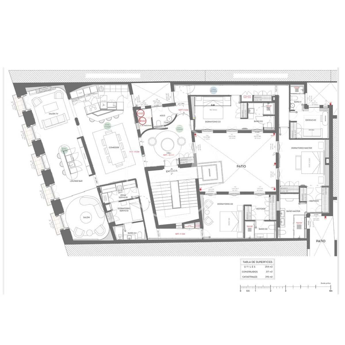 5 quarto Apartamento para venda em Madrid cidade - 6 559 000 € (Ref: 9648134)