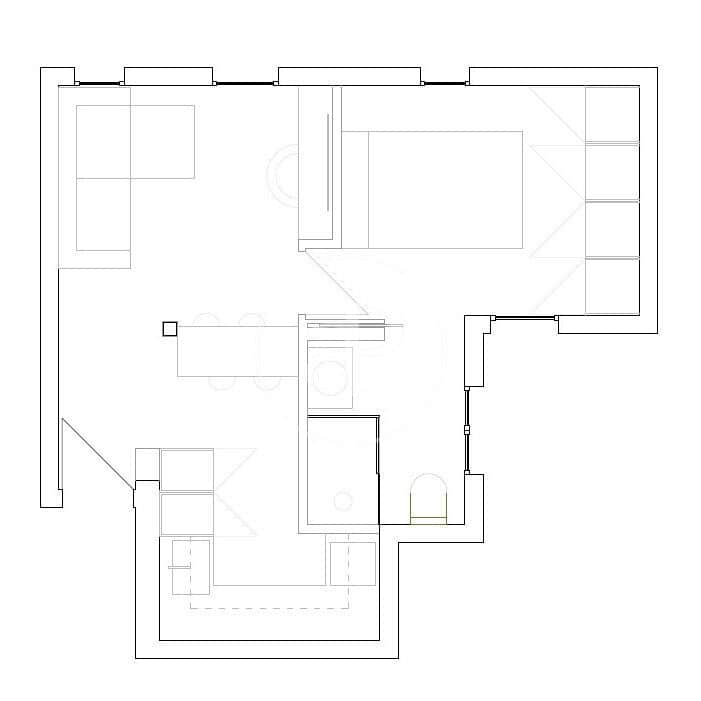 1 slaapkamer Appartement te koop in Madrid stad - € 425.000 (Ref: 9648135)