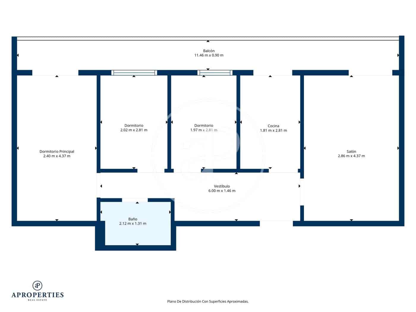 3 slaapkamer Appartement te huur in Madrid stad - € 1.300 (Ref: 9652015)