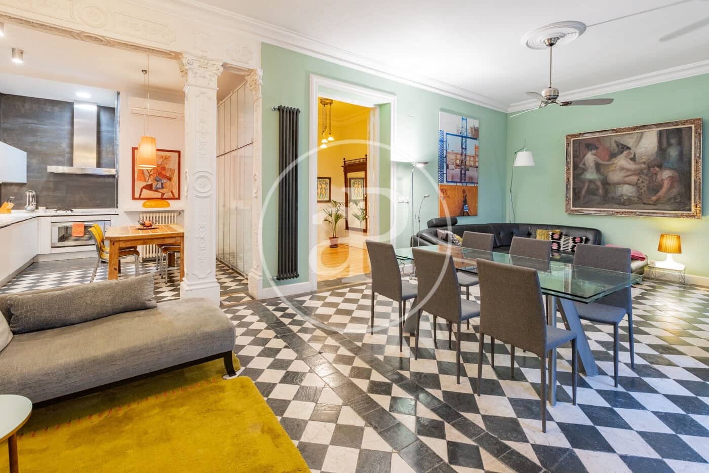 3 bedroom Apartment for rent in Madrid city - € 4,100 (Ref: 9659454)