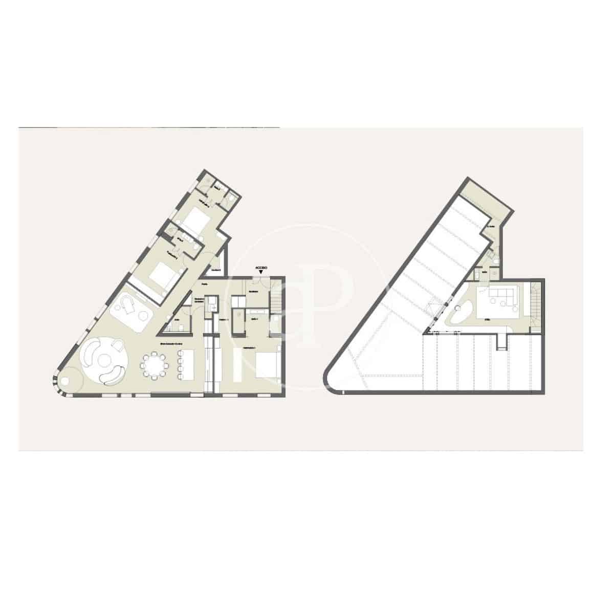 4 soveværelse Penthouse til salg i Madrid by - € 3.590.000 (Ref: 9666508)