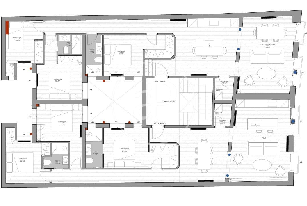 3 Zimmer Apartment zu verkaufen in Madrid Stadt - 1.264.000 € (Ref: 9674231)