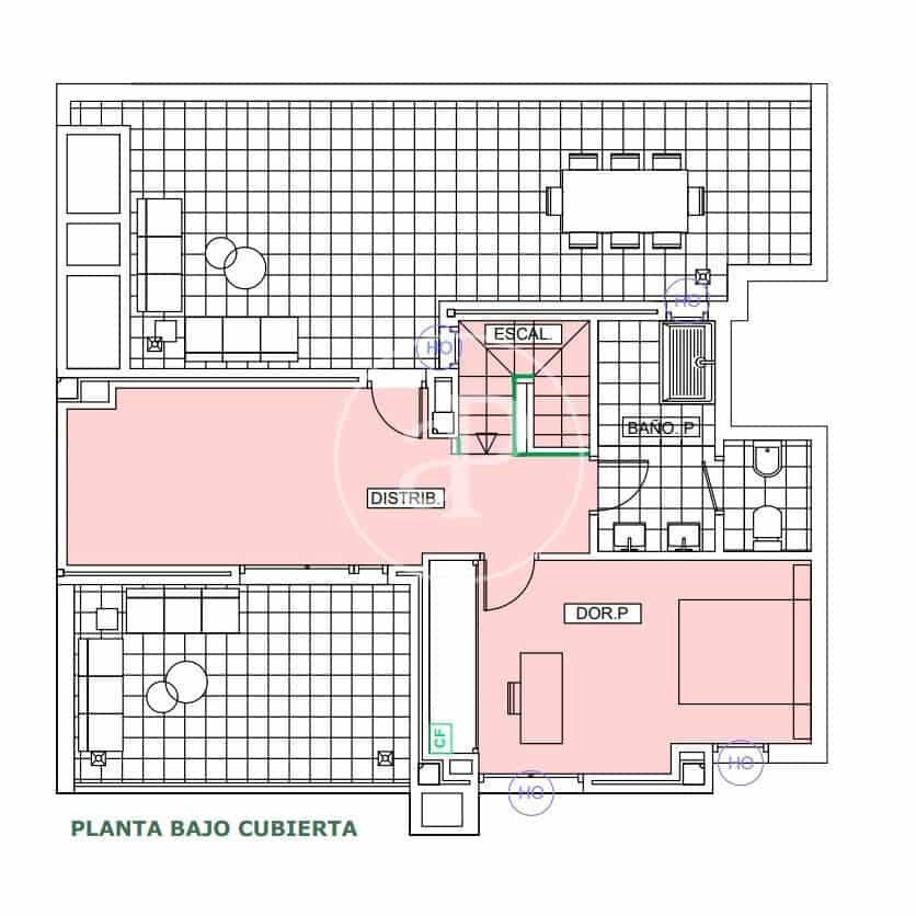 Apartamento de 3 habitaciones en Madrid ciudad en venta con piscina - 1.486.000 € (Ref: 9677751)