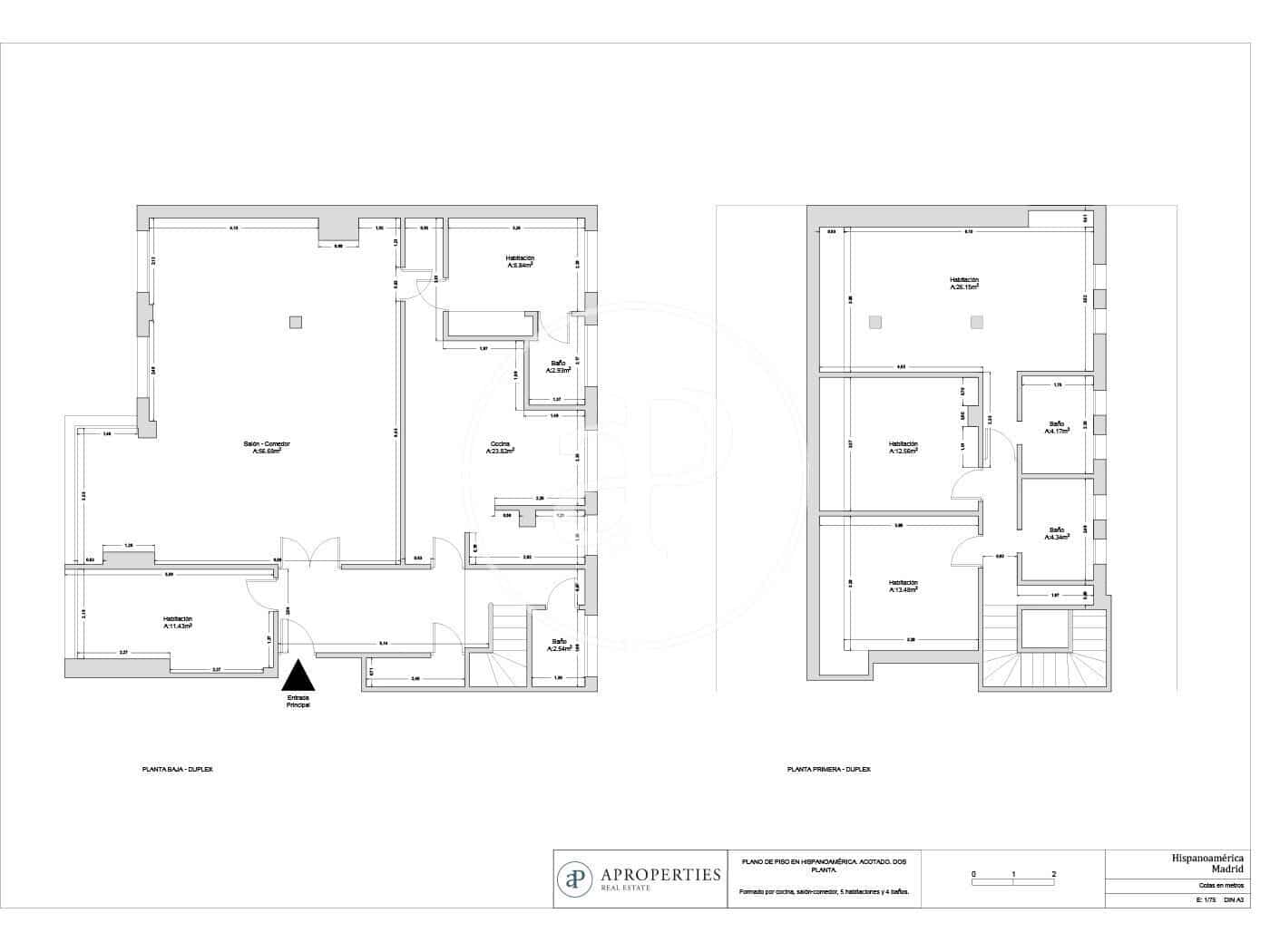 5 bedroom Apartment for rent in Madrid city - € 3,500 (Ref: 9677753)