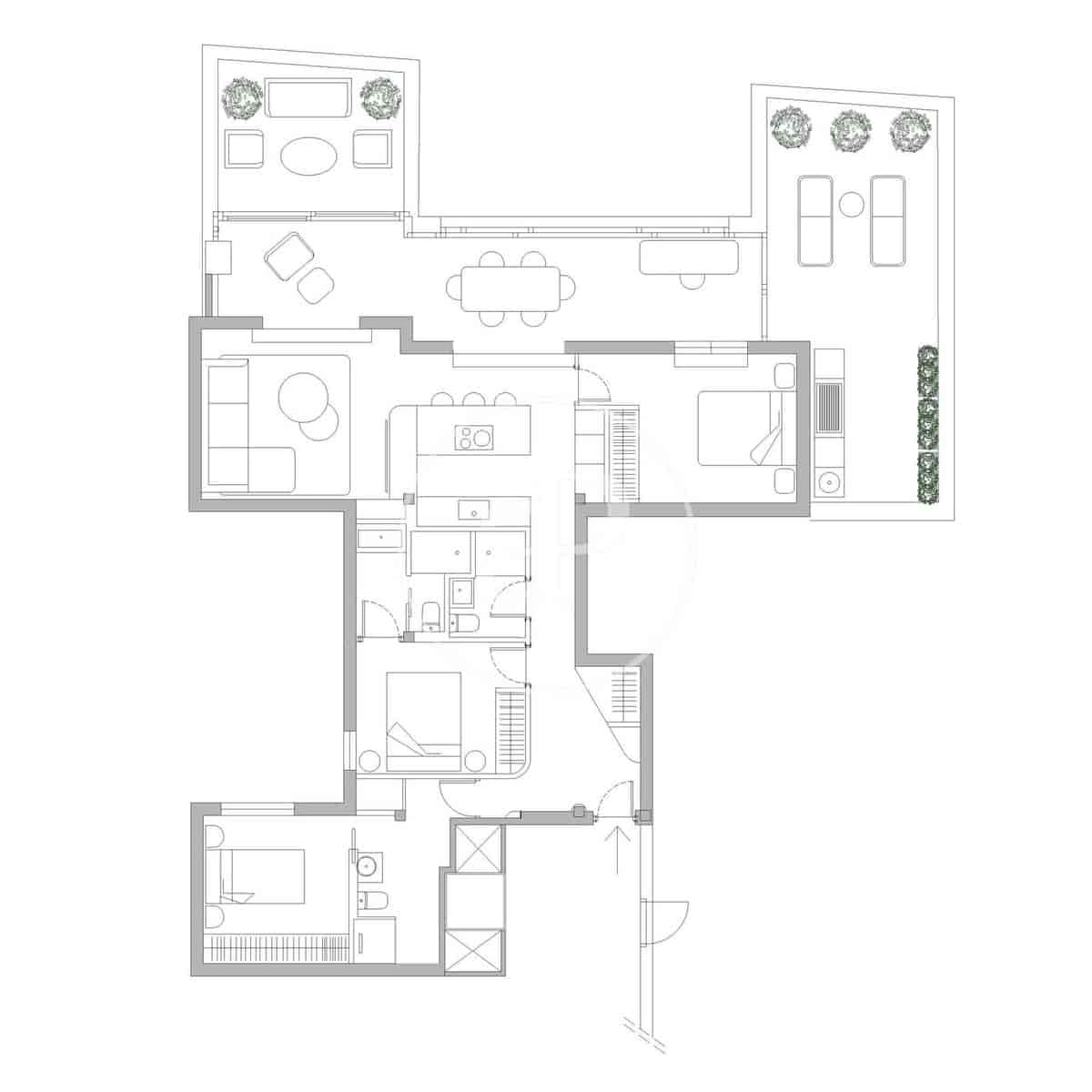3 bedroom Apartment for sale in Madrid city - € 2,190,000 (Ref: 9686449)