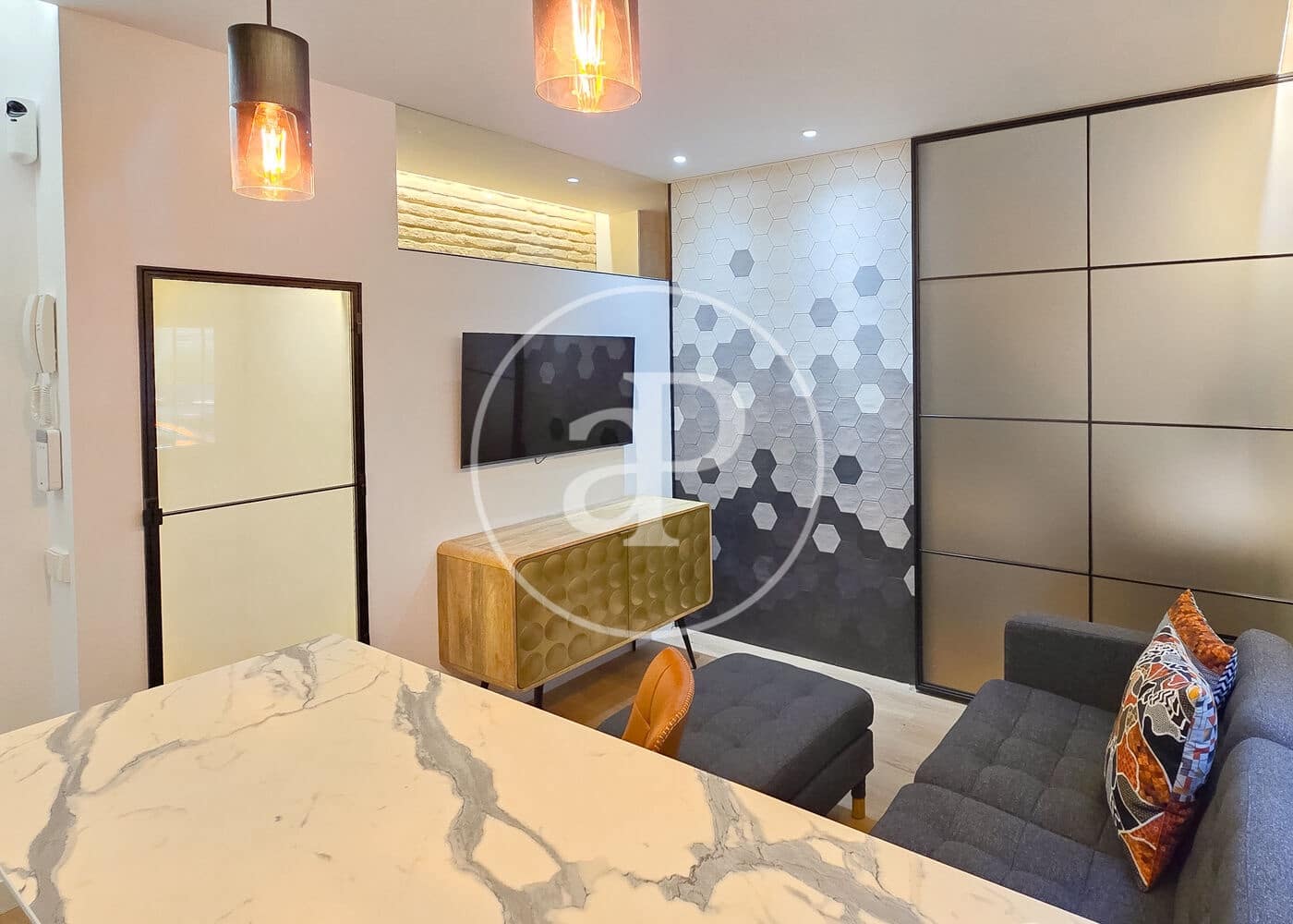 1 slaapkamer Appartement te huur in Madrid stad - € 1.350 (Ref: 9690625)