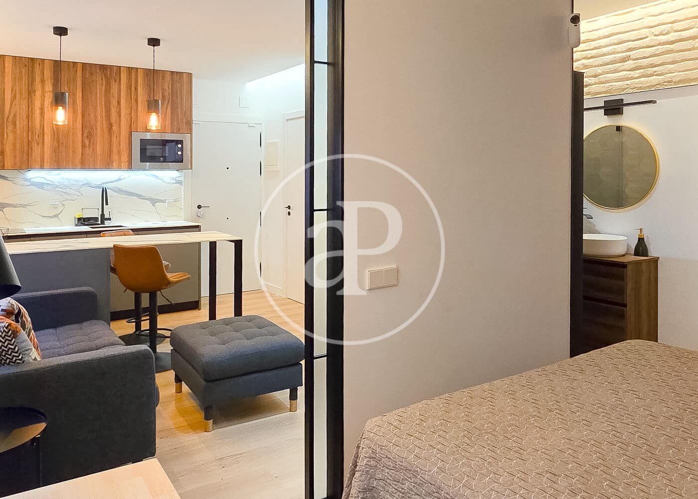 1 slaapkamer Appartement te huur in Madrid stad - € 1.350 (Ref: 9690625)