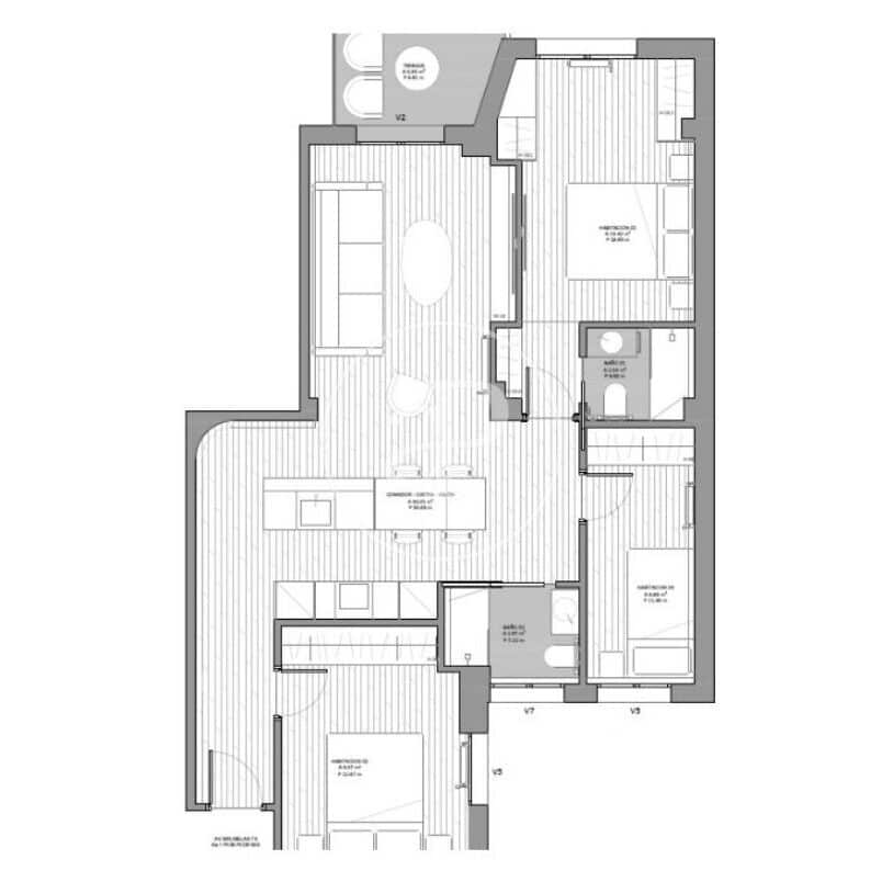 3 bedroom Apartment for sale in Madrid city - € 890,000 (Ref: 9695358)