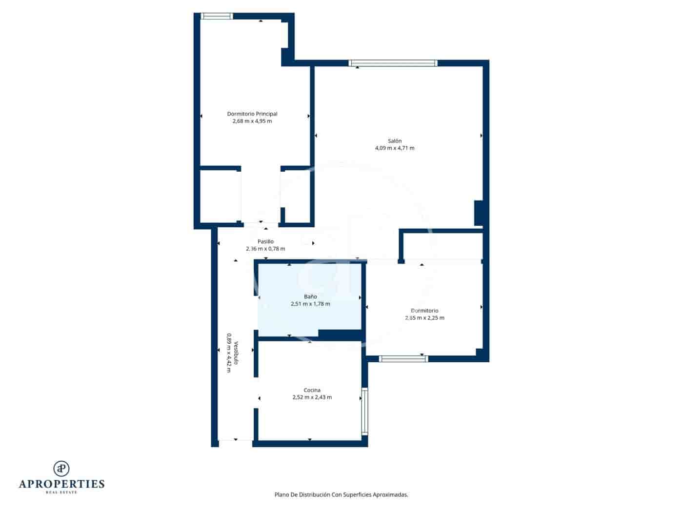 2 bedroom Apartment for sale in Madrid city - € 970,000 (Ref: 9701643)