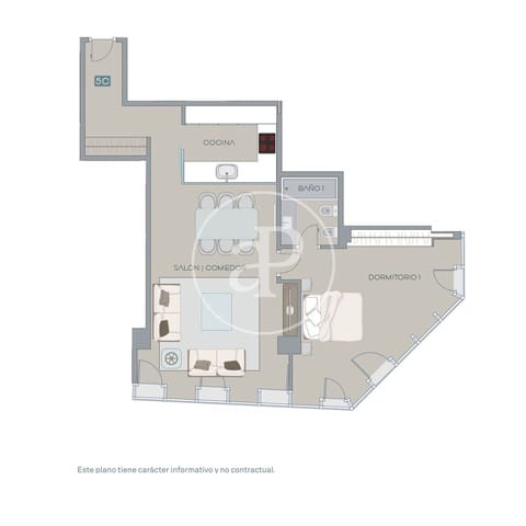 1 sovrum Lägenhet till salu i Recoletos, Madrid stad - 1 690 000 € (Ref: 9701649)