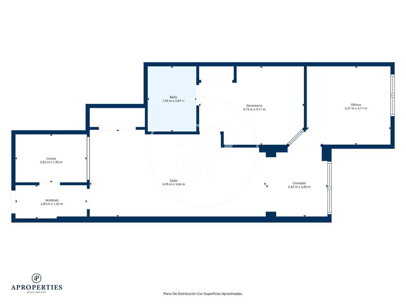 2 slaapkamer Appartement te huur in Madrid stad - € 1.900 (Ref: 9711984)