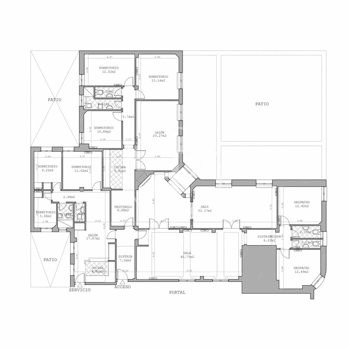 Apartamento de 4 habitaciones en Madrid ciudad en venta - 2.975.000 € (Ref: 9714940)