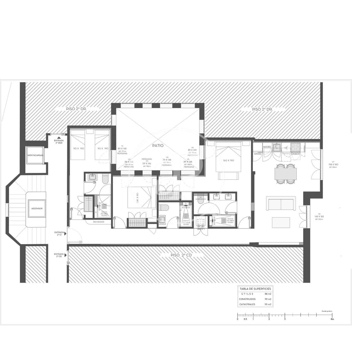 3 Zimmer Apartment zu verkaufen in Madrid Stadt - 1.489.000 € (Ref: 9714946)