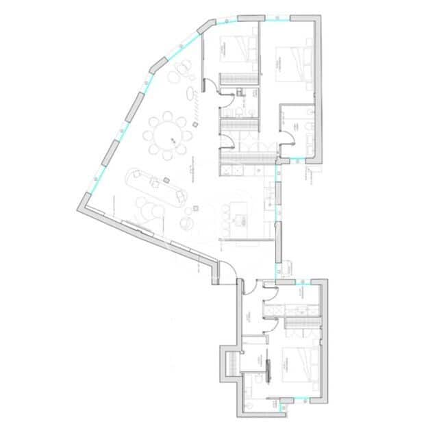 3 quarto Apartamento para venda em Madrid cidade - 1 530 000 € (Ref: 9714949)