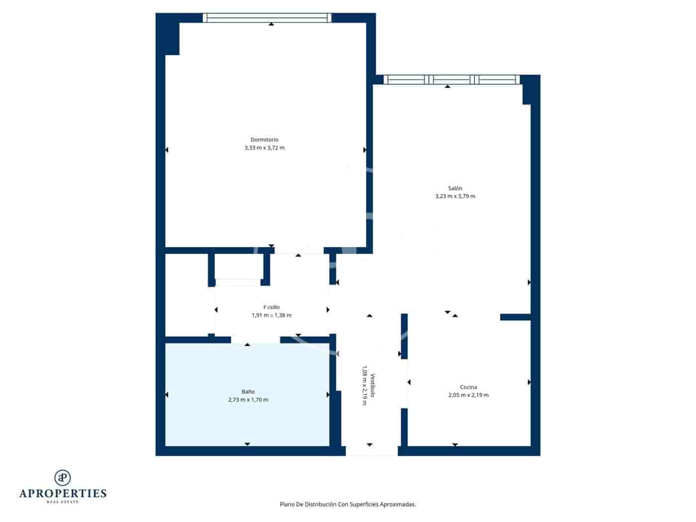 1 soveværelse Lejlighed til leje i Madrid by med swimmingpool - € 1.450 (Ref: 9719967)