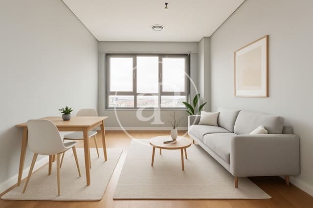 1 slaapkamer Appartement te huur in Valdefuentes, Madrid stad met zwembad garage - € 1.400 (Ref: 9719967)